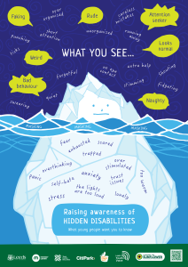 What you see, the tip of the iceberg